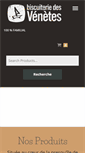 Mobile Screenshot of biscuiteriedesvenetes.com